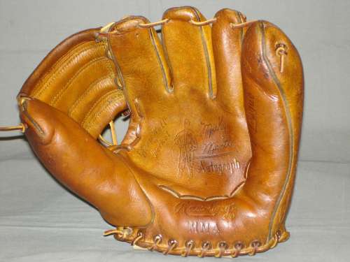 Mickey Mantle Rawlings MM4 Front